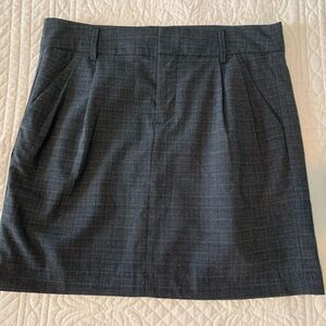 GAP Charcoal Textured Skirt